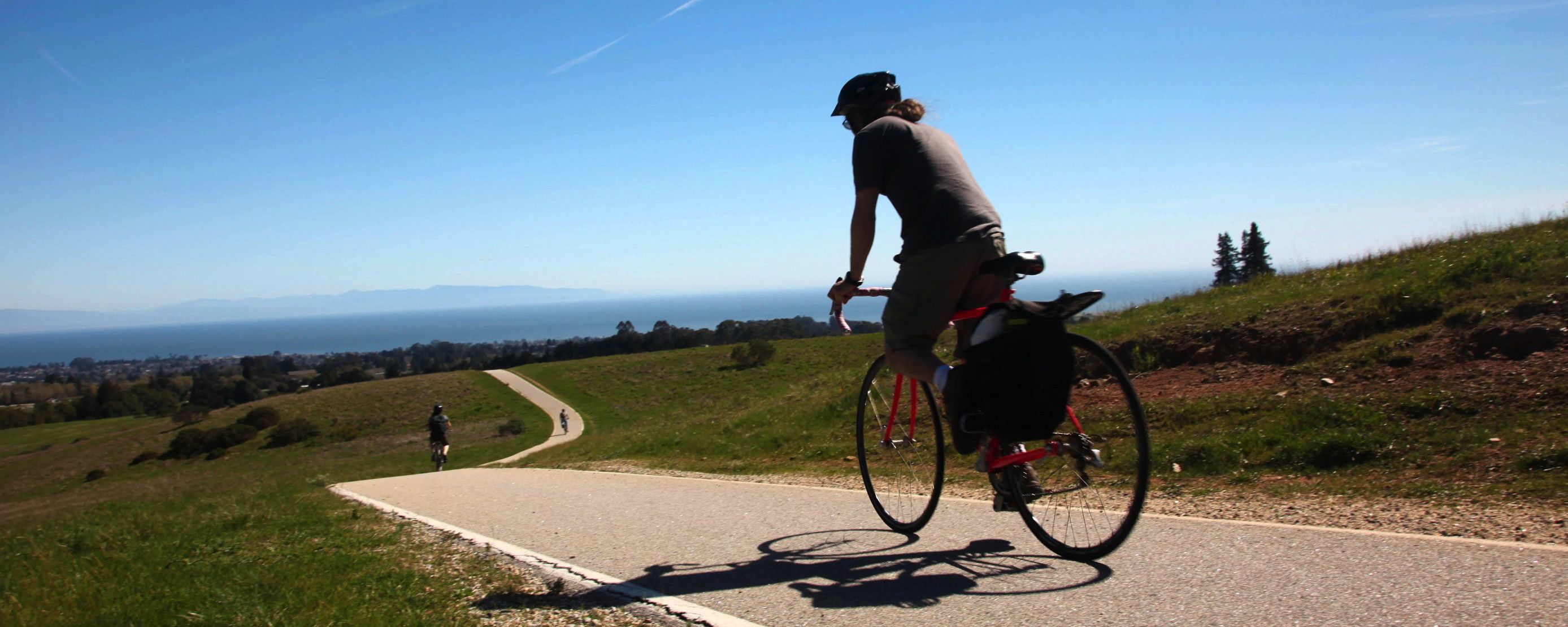 Photo of UCSC Bike Path