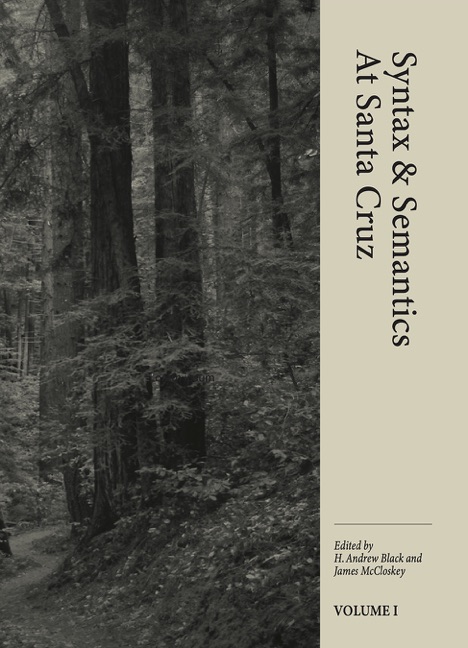 Cover of SASC Volume 1